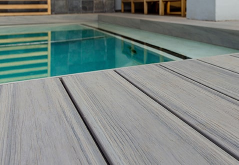 Pisos Deck de Madera para alberca resistente al agua